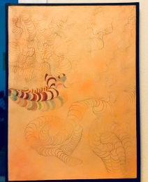 Abreise Acryl on Canvas 80 x 60 cm