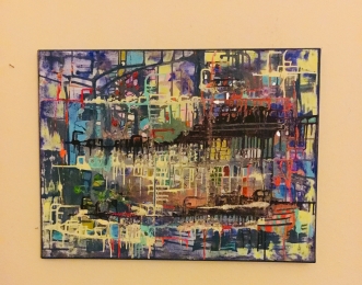 Verirrt Acryl on Canvas 60 x 80 cm