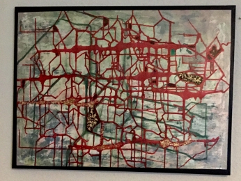 Blutwäsche Acryl on Canvas 60 x 80 cm