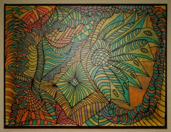 Acryl on Canvas 30 x 40 cm