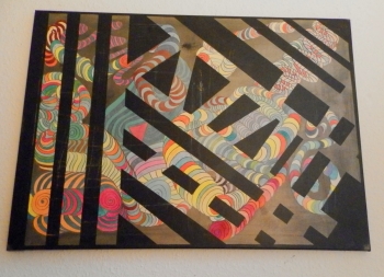 Brüche Acryl on Canvas 65 x 90 cm